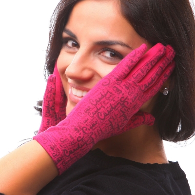 Mănuși pentru femei din microfibră Pierre Cardin PC0001