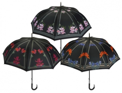 Ladies automatic golf umbrella Maison Perletti 16210