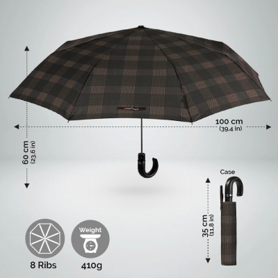 Мъжки автоматичен чадър Maison Perletti 16216