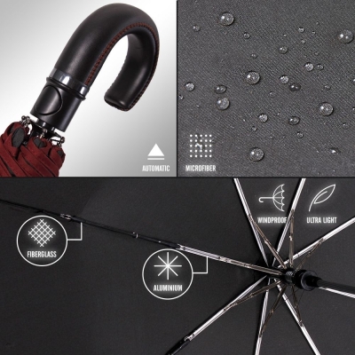 Men's automatic umbrella Maison Perletti 16212