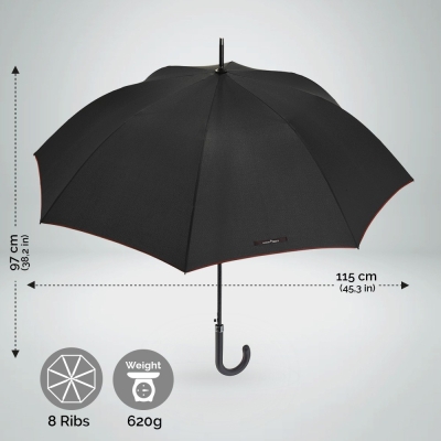 Мъжки автоматичен голф чадър Maison Perletti 16242