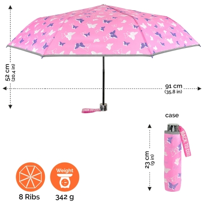 Umbrelă pliantă pentru copii Perletti CoolKids 15591