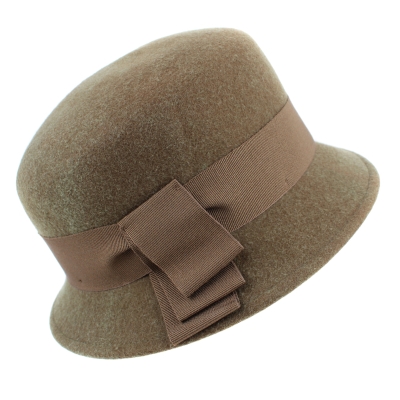 Ladies' Felt Hat HatYou CF0307, Khaki