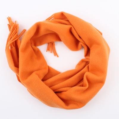 Wool scarf Ma.Al.Bi. MAB862/50/2199, 30x185 cm, Orange