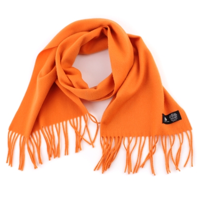Wool scarf Ma.Al.Bi. MAB862/50/2199, 30x185 cm, Orange