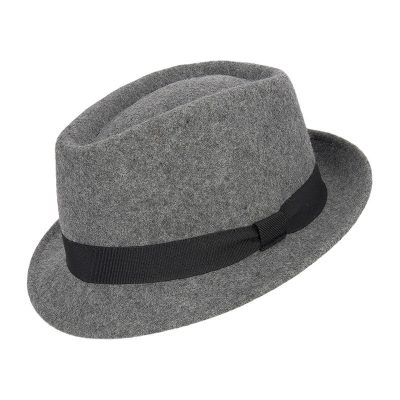 Pălărie din fetru pentru bărbați Trilby HatYou CF0046