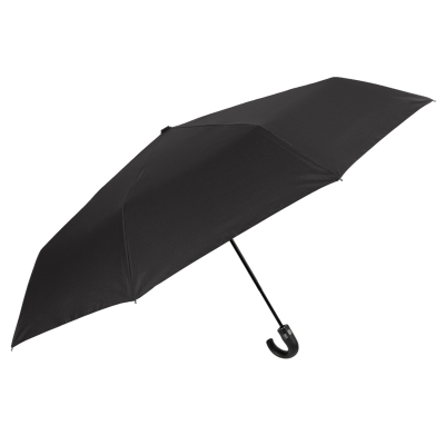 Umbrelă automată pentru bărbați Open-Close Perletti Technology 21730/ 118 cm, Negru