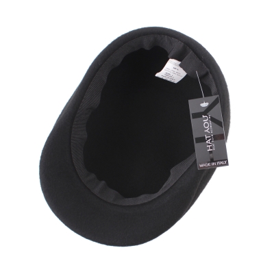 Men's wool cap HatYou CF0001, Black