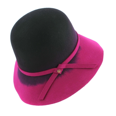 Pălărie de fetru pentru femei HatYou CF0285, Cyclamen