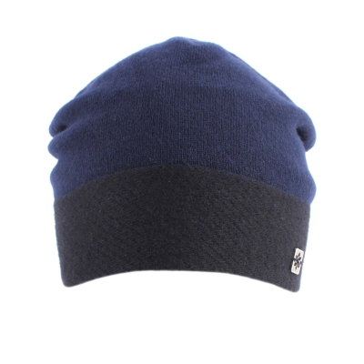 Pălărie tricotată pentru bărbați Granadilla JG5148, Albastru închis