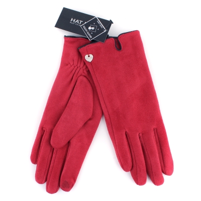 Дамски тъчскрийн ръкавици  HatYou GL1204, Червен