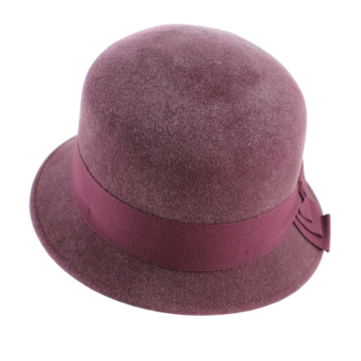 Ladies' Felt Hat HatYou CF0307, Bordeaux melange