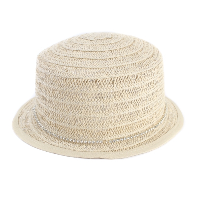 Дамска лятна шапка HatYou CEP0681, Натурален/Сребрист