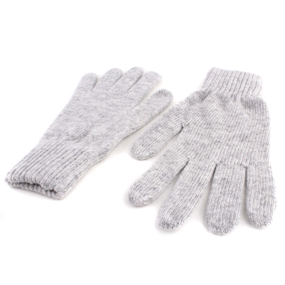 Ladies' Knitted Gloves HatYou GL0012, Light grey