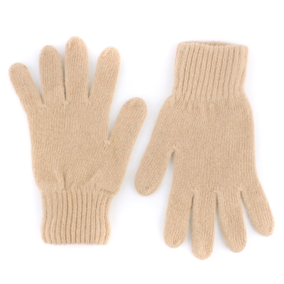 Дамски плетени ръкавици HatYou GL0012, Камила