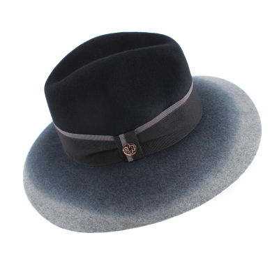 Pălărie de pâslă pentru femei Granadilla JG5282, Gri/Negru