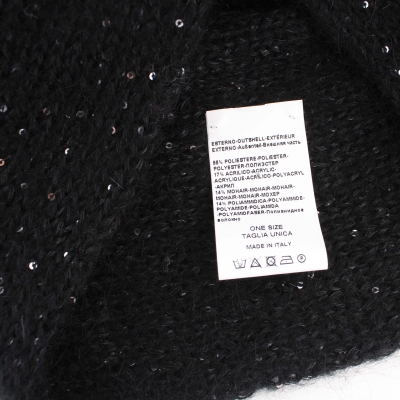 Pălărie tricotată pentru femei HatYou CP2950, ​​​​Neagră
