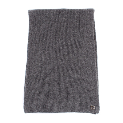 Men's knitted scarf Granadilla JG5178, 30x200 cm, Grey