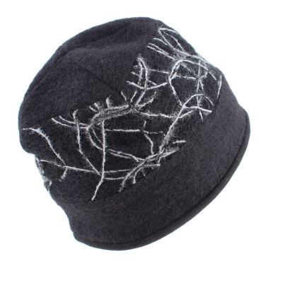 Дамска зимна шапка HatYou CP3516, Черен