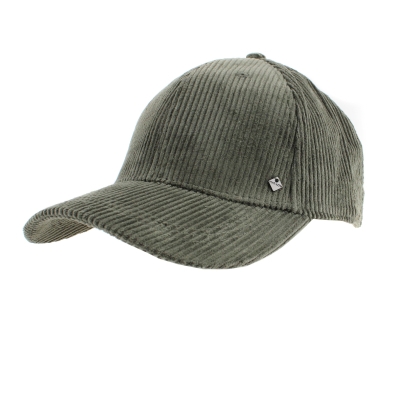 Şapcă de baseball din velur din bumbac pentru bărbaţi HatYou CP2995, Măsline
