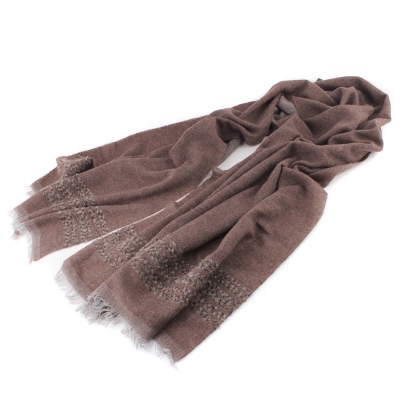 Ladies' scarf Pulcra Grosseto, 80x210 cm, Brown