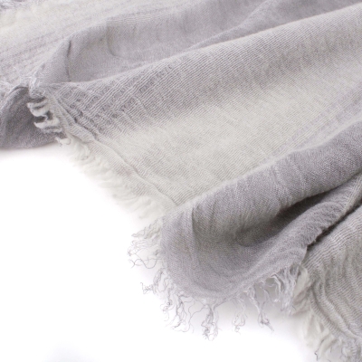 Pulcra Nizza scarf, 52x190 cm, Light grey