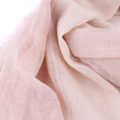 Pulcra Nizza scarf, 52x190 cm, Light pink