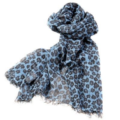 Ladies scarf Pulcra Leopard