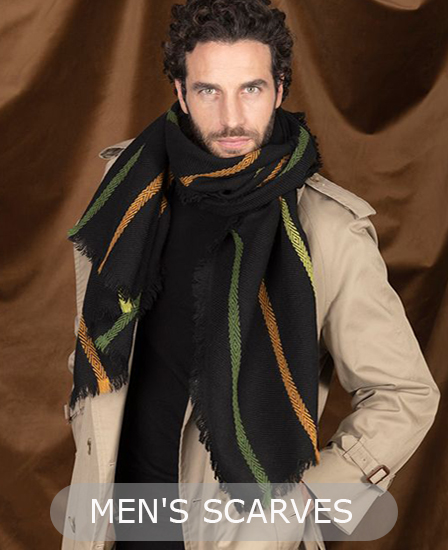 Men's scarves Autumn/Winter 25