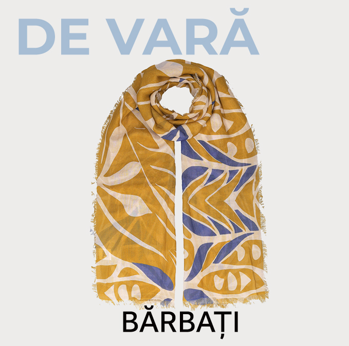 EȘARFE DE VARĂ PENTRU BĂRBAȚI COLECȚIA PRIMĂVARĂ-VARĂ 2026