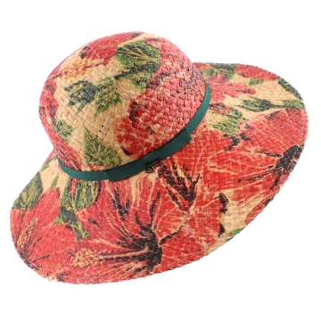 Pălărie de vară cu boruri largi Raffaello Bettini RB 22/10215, Multicolor