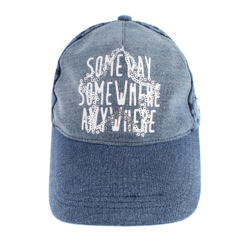 Kids' baseball cap CTM1666, Denim