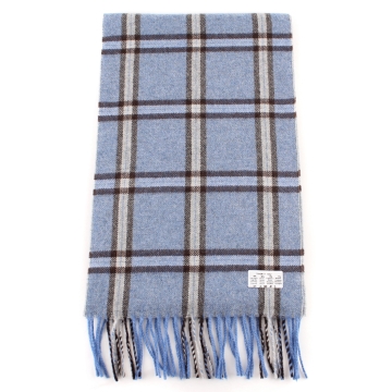 Winter scarf Pulcra Kilt 31, Light blue