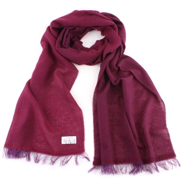 Winter scarf Pulcra Nantje, Bordeaux/Purple