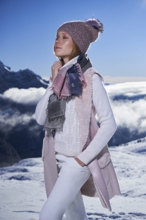 Ladies' knitted hat Granadilla JG5336, Pink