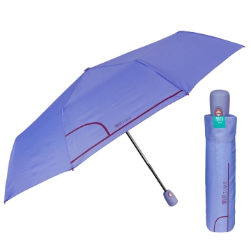 Ladies' automatic Open-Close umbrella Perletti Time 26174, Purple