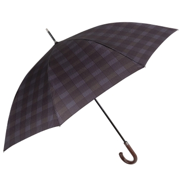 Men's automatic golf umbrella Perletti Technology 21731, Brown/Grey