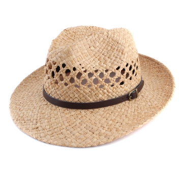Pălărie bărbătească de paie Fratelli Mazzanti FM 8600, 62 cm, Naturală