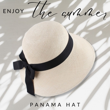 Ladies' Panama hat Fratelli Mazzanti FM 6786, Natural