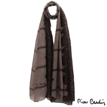 Ladies' scarf Pierre Cardin PC0066, grey