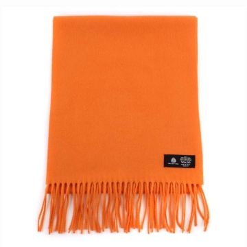 Wool scarf Ma.Al.Bi. MAB862/50/2199, 30x185 cm, Orange