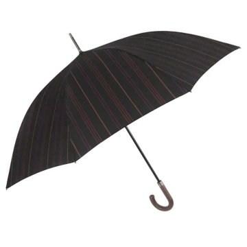 Men's Automatic Golf Umbrella Perletti Technology 21709,  Brown/Striped