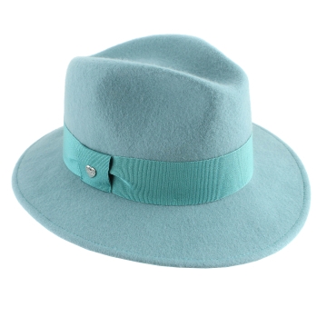 Pălărie de fetru pentru femei HatYou CF0334, Turcoaz