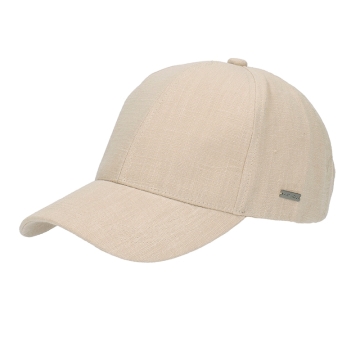 Бейзболна шапка от рамия HatYou CTM2280, Бежов