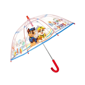Umbrela transparenta a copiilor Perletti Paw Patrol 75151