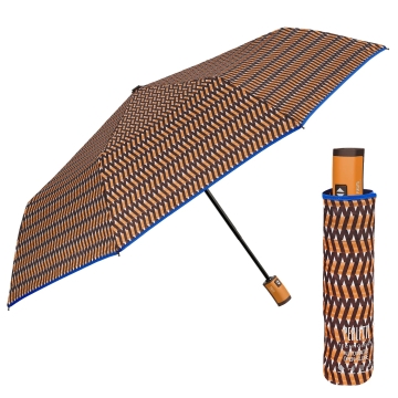 Ladies' automatic Open-Close umbrella Perletti Technology 21778, Orange