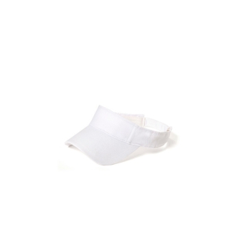 Ladies' cotton visor MESS CTM1311, White