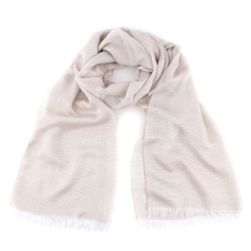 Ladies' scarf Pulcra Dorato, 53x194 cm, Golden-beige