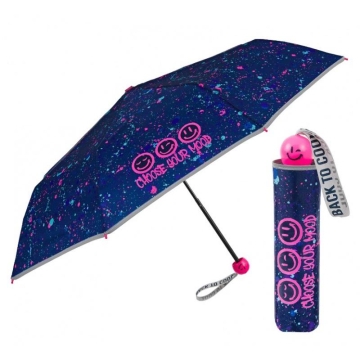 Kid's folding umbrella Perletti CoolKids Sport 15640, Pink