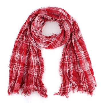 Summer scarf Pulcra Venere, 80x185 cm, Red